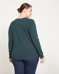Long Sleeve Tee Rex - Deep Sea