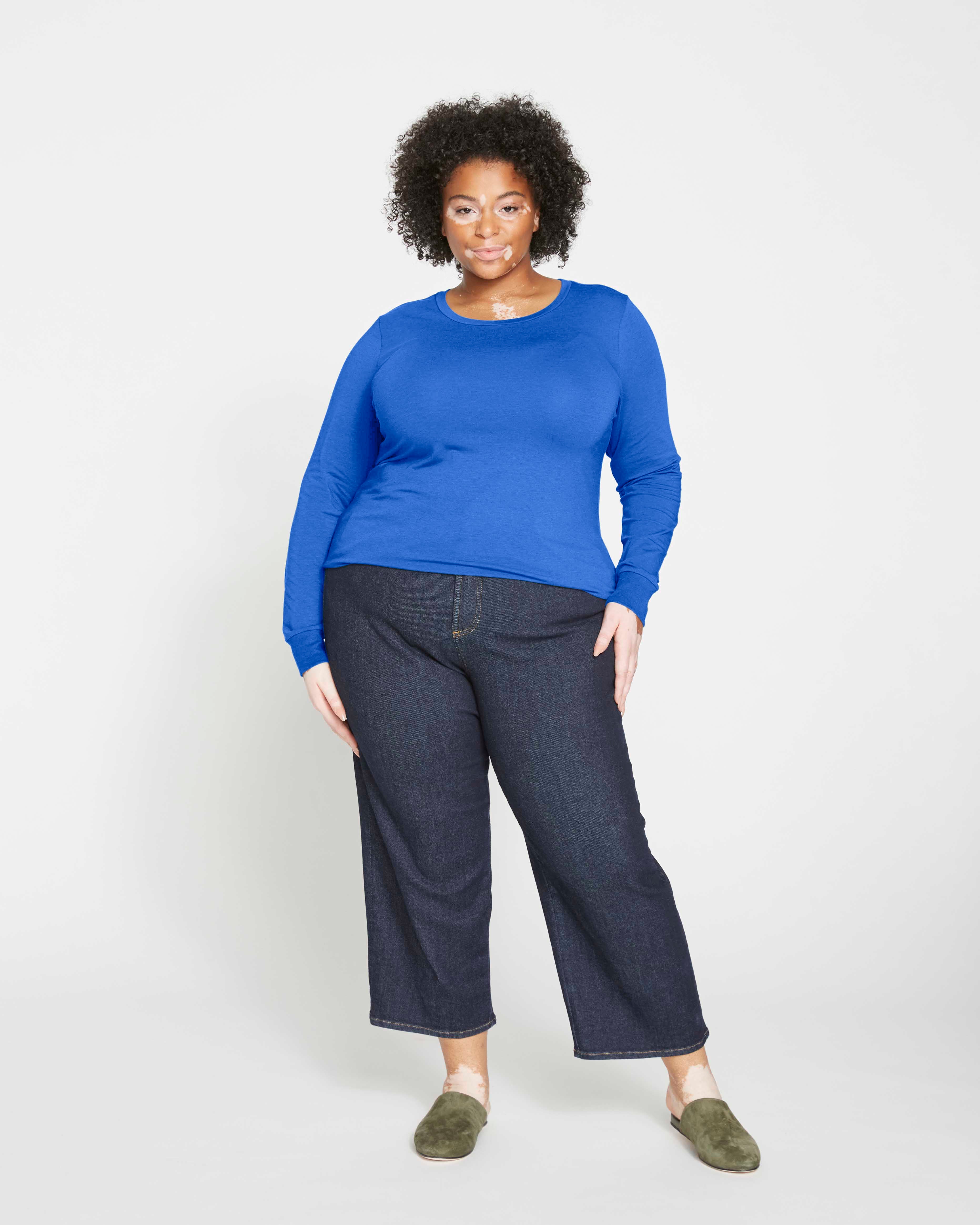 Long Sleeve Tee Rex - Lapis