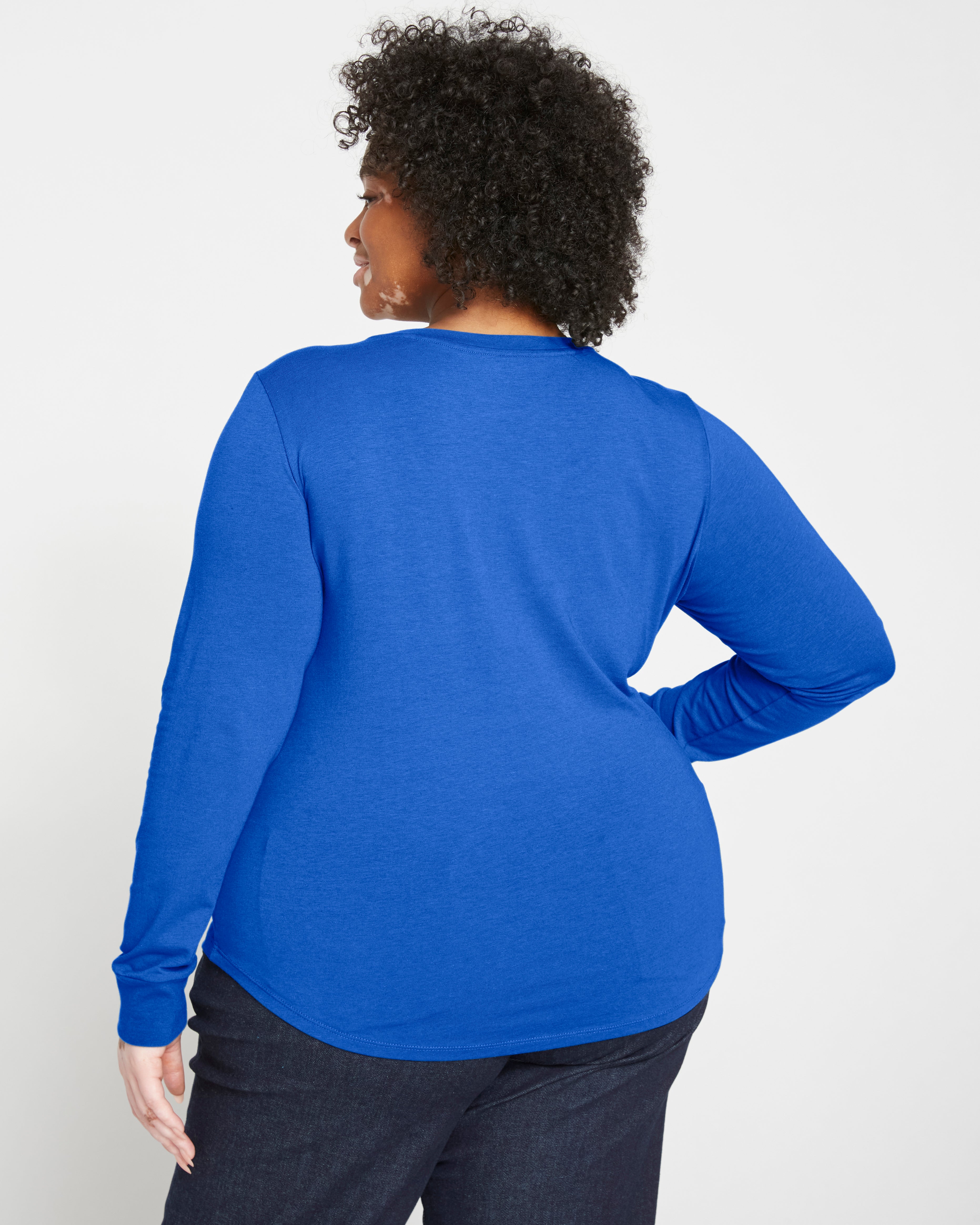 Long Sleeve Tee Rex - Lapis