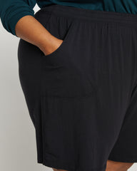 UltimateS Lorelai Lounge Shorts - Black