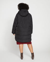 Matterhorn Mid Hooded Puffer - Black
