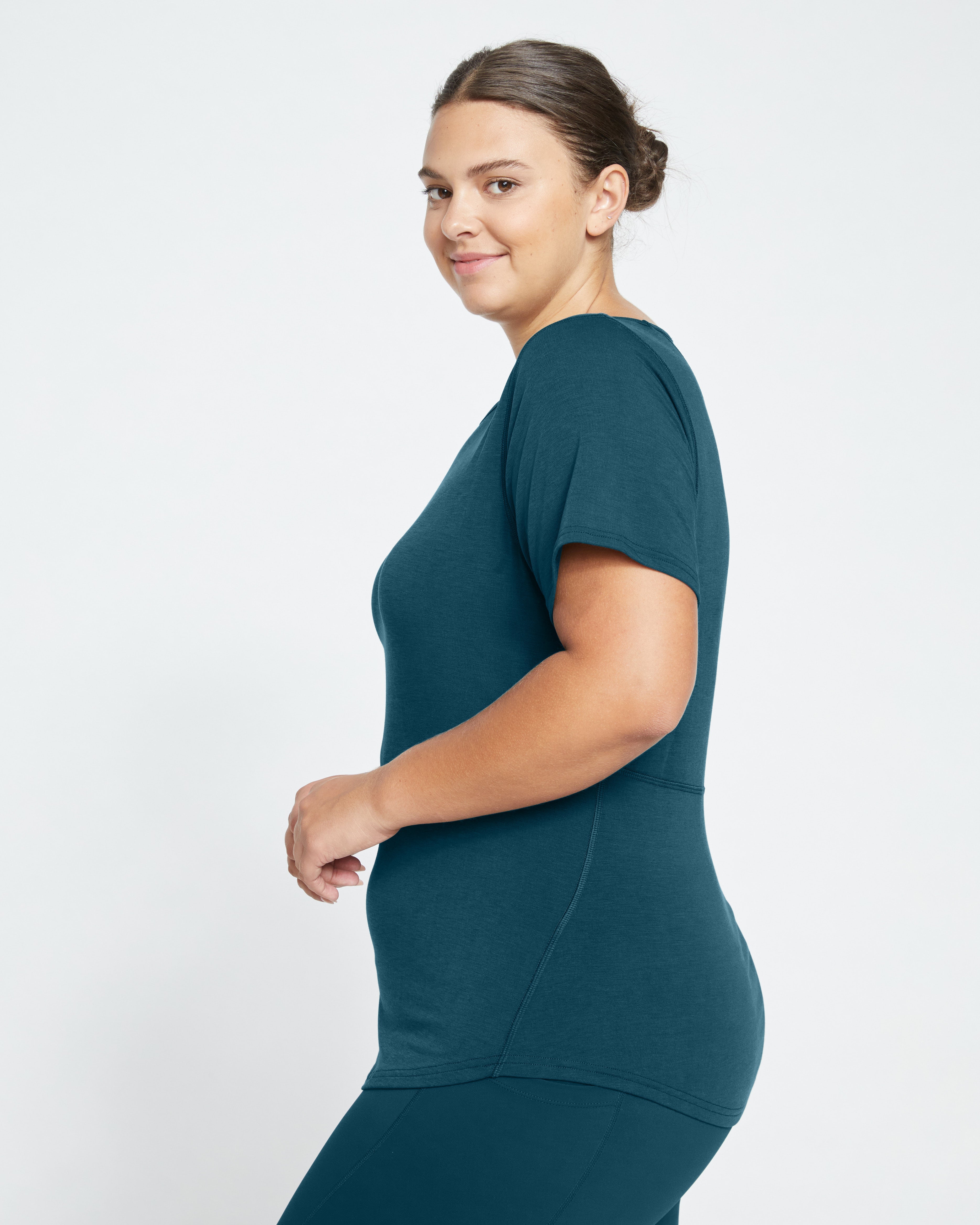 Mia Movement Tee - Deep Sea