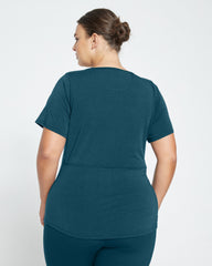 Mia Movement Tee - Deep Sea