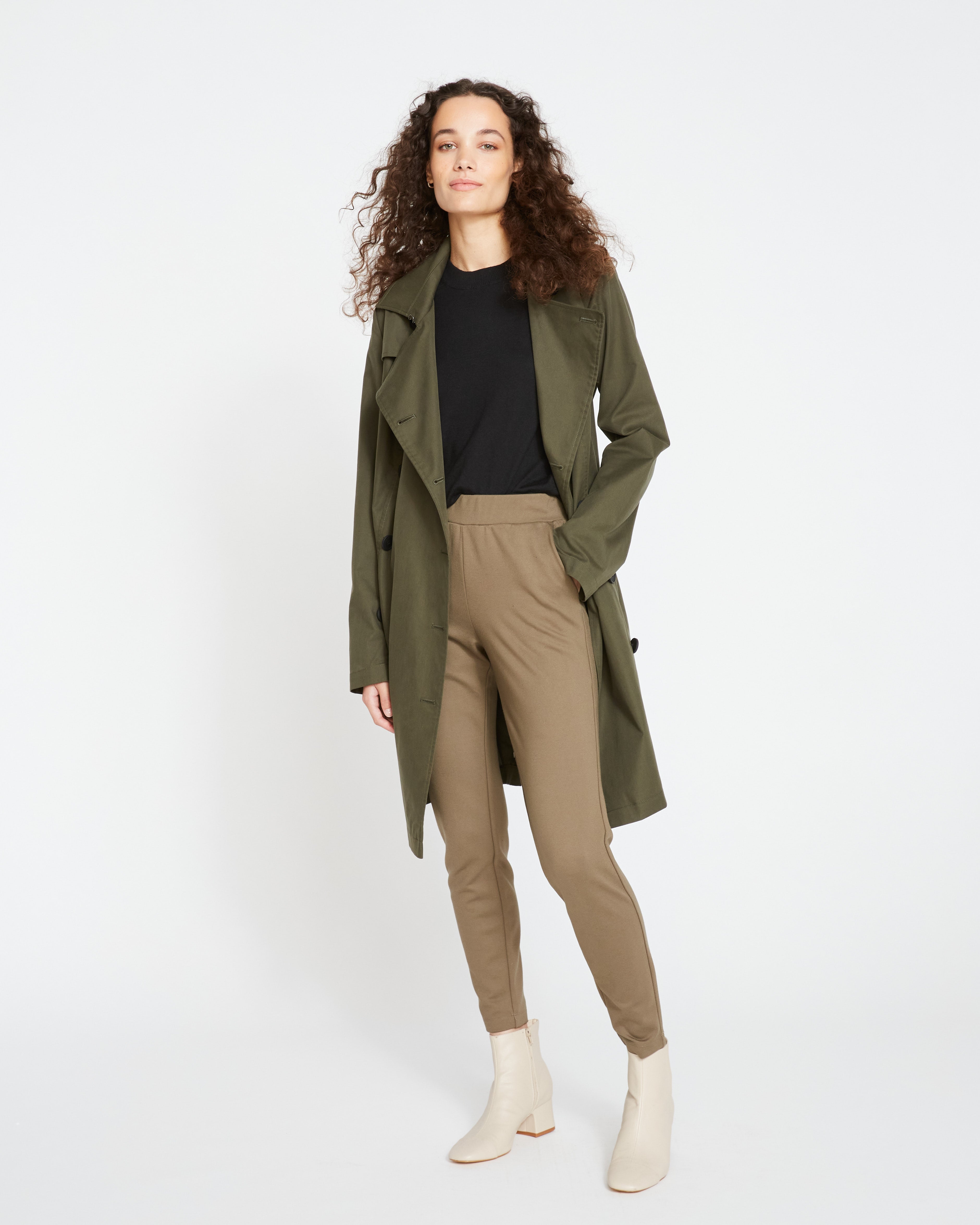 Derjon Trench Coat - Camo