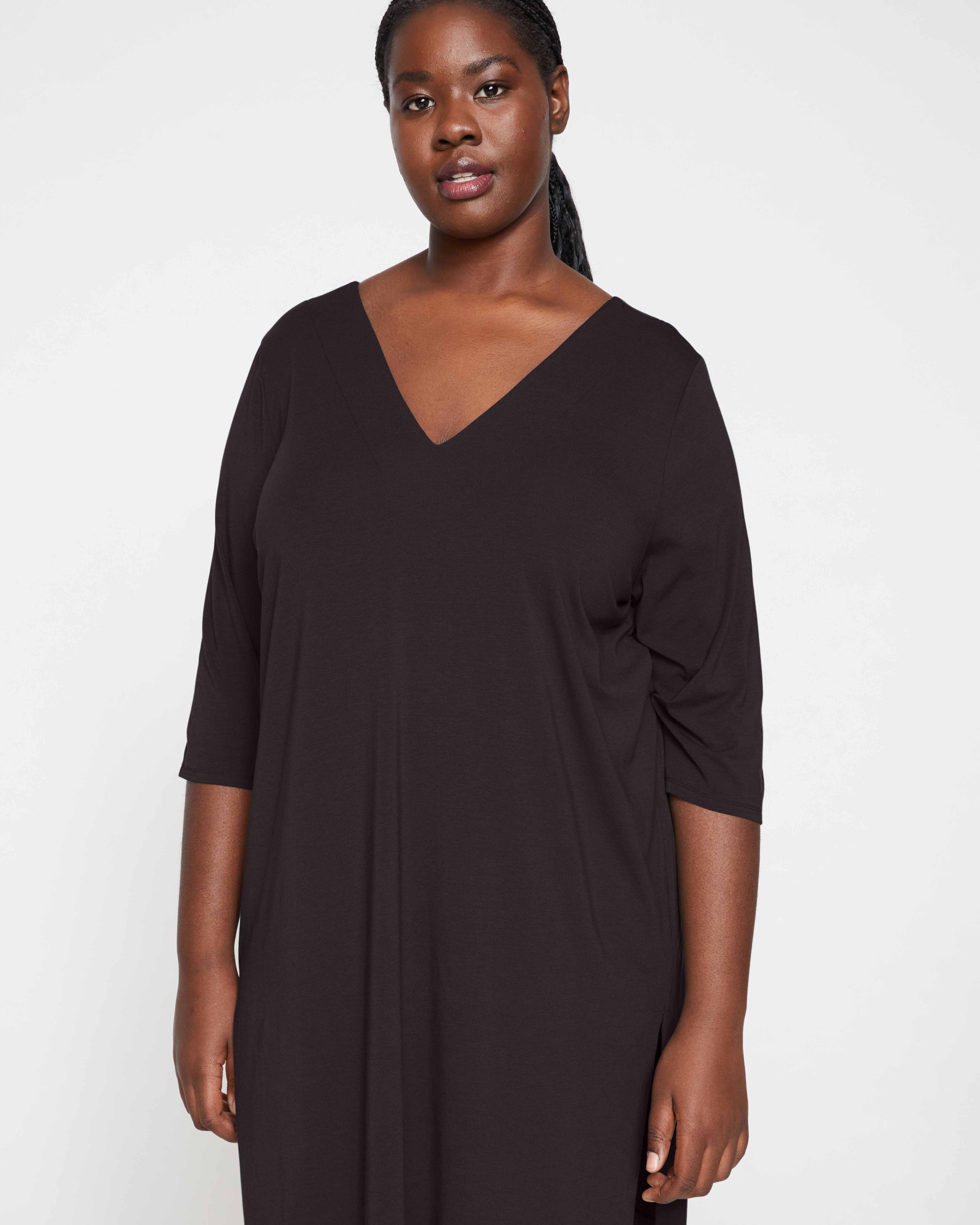 UltimateS Aubrey Sleep Dress - Black