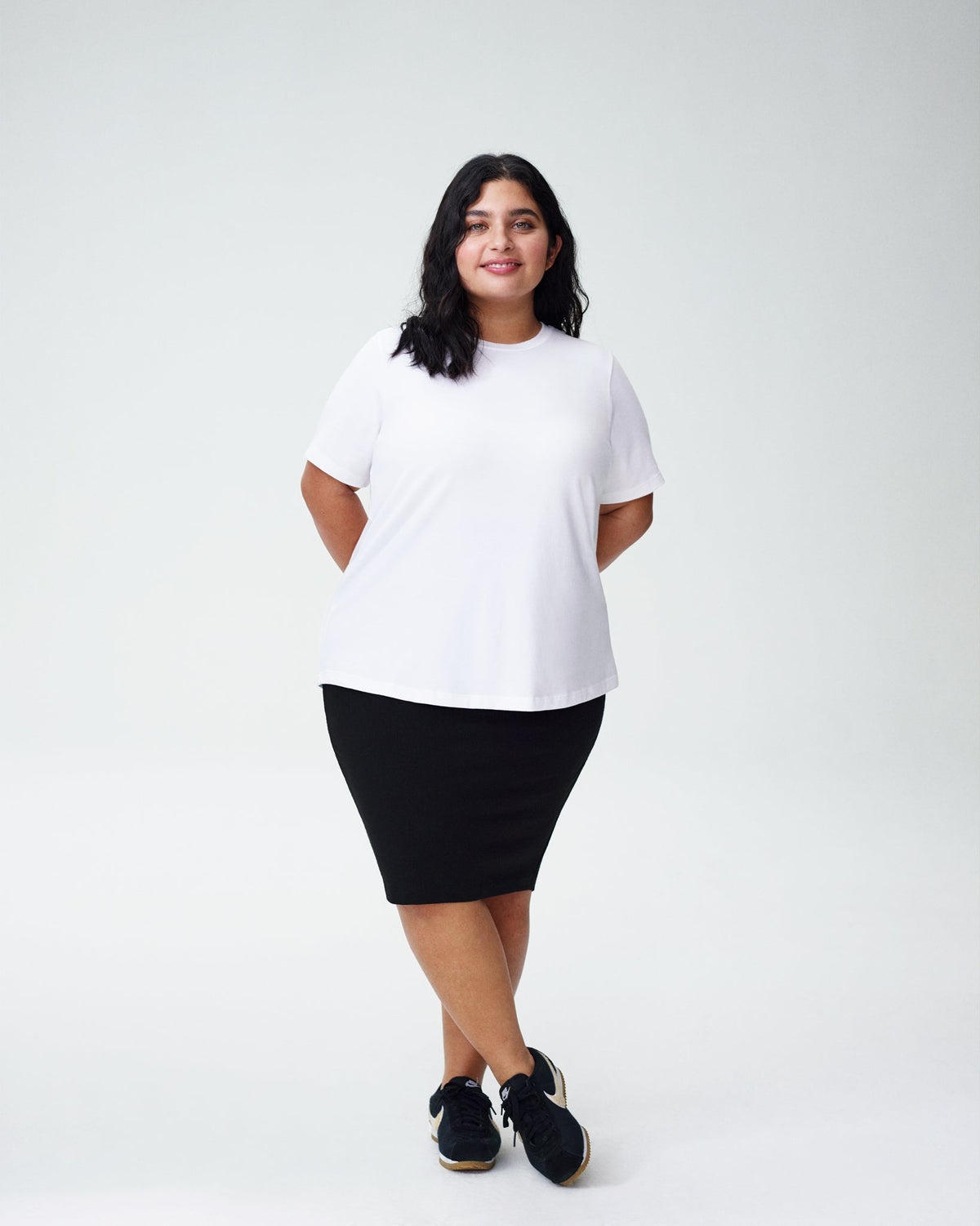 Signature Petite Tee Rex - White