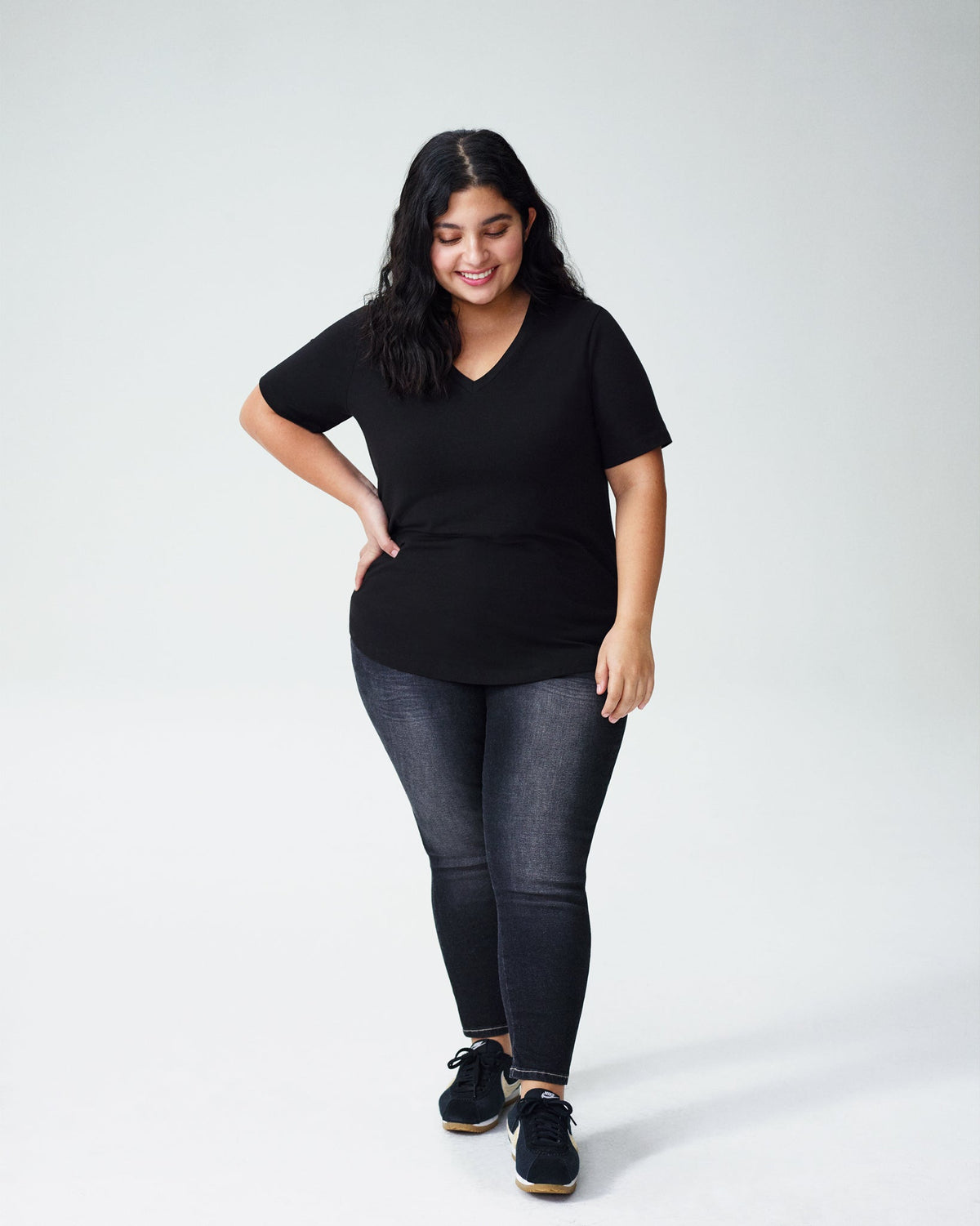 Petite V Rex - Black