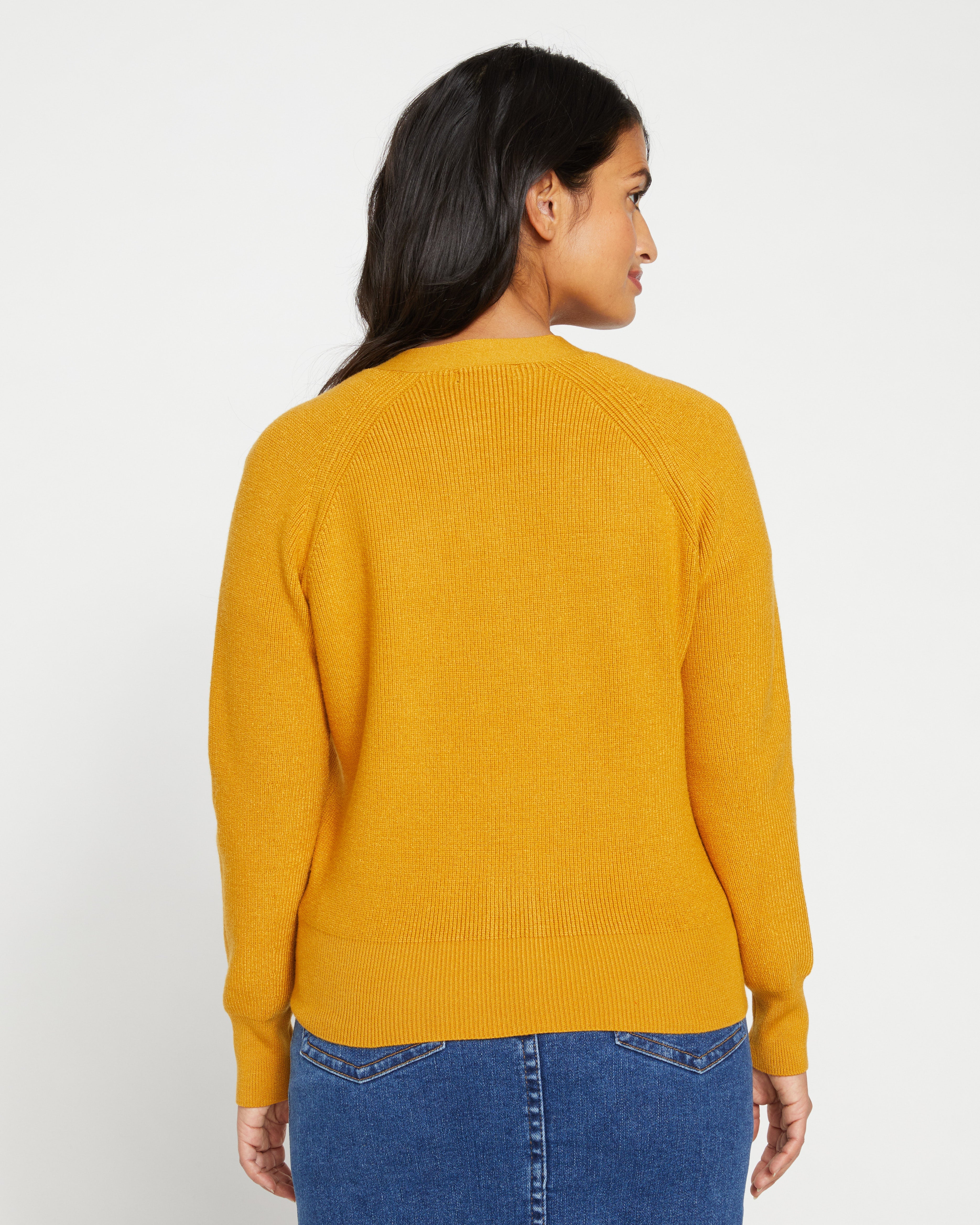 Better-Than-Wool Cardigan - Custard