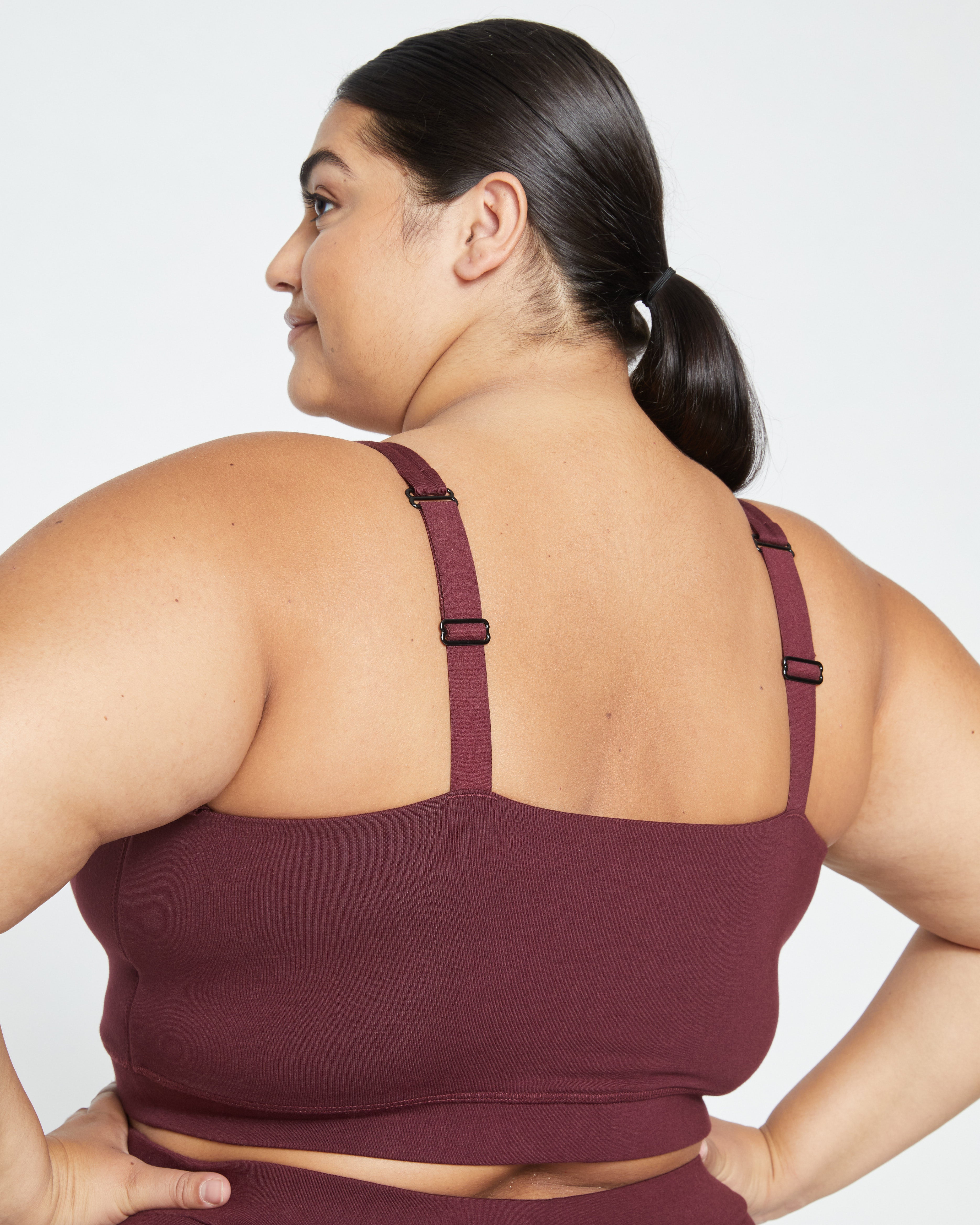 Roya Better Bralette - Black Cherry