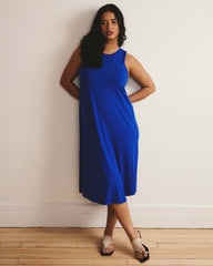 Pearl Divine Jersey Dress - Ultramarine