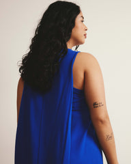 Pearl Divine Jersey Dress - Ultramarine