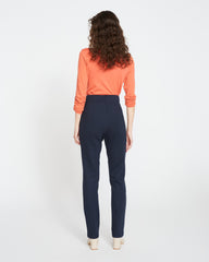 Smart Signature Ponte Pants Long - Navy