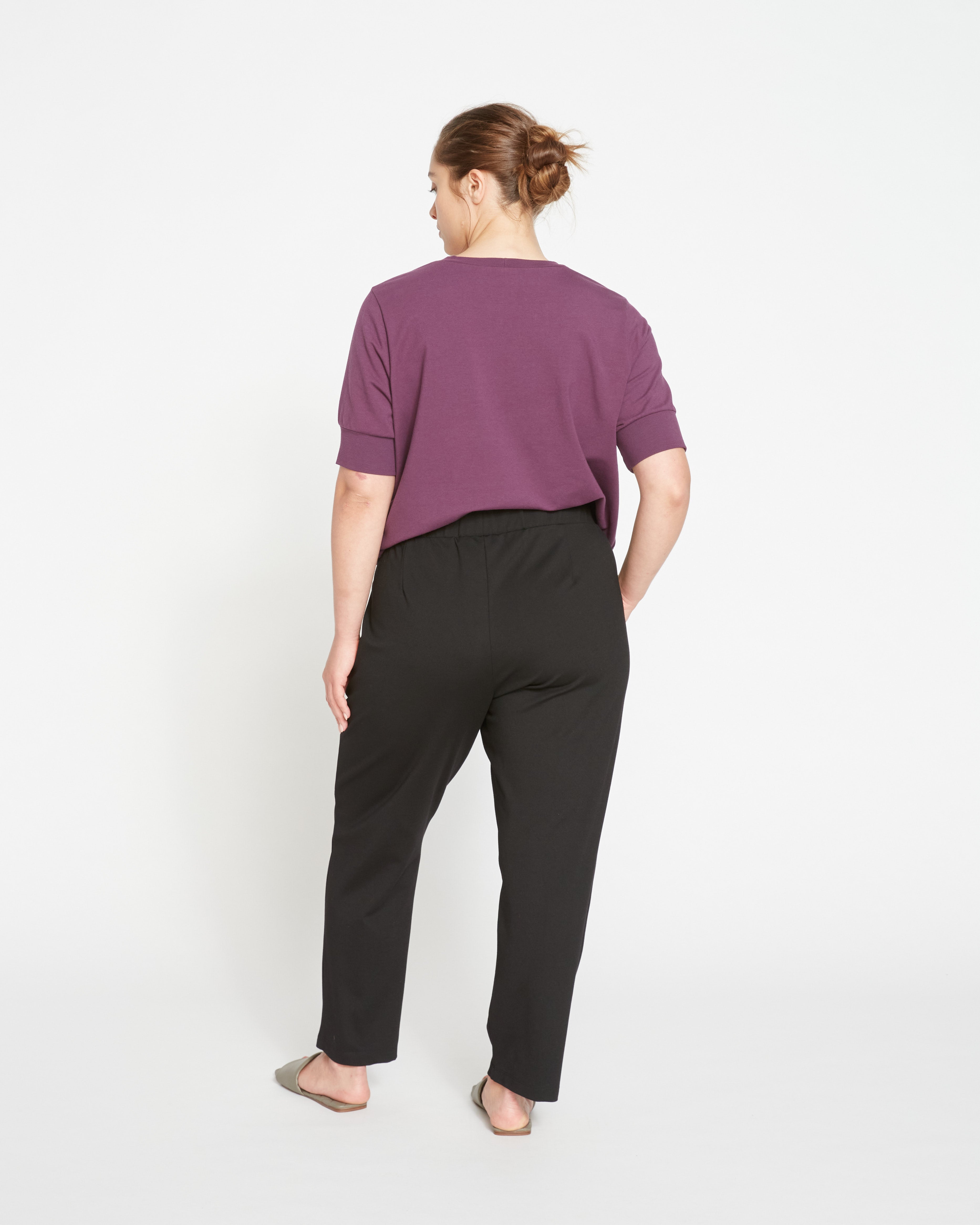 Smart Signature Ponte Pants - Black