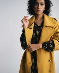 Callaghan Wool Coat - Mustard