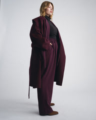 Asha Double Face Wool Coat - Gamay