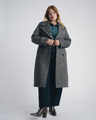 Callaghan Wool Coat - Herringbone