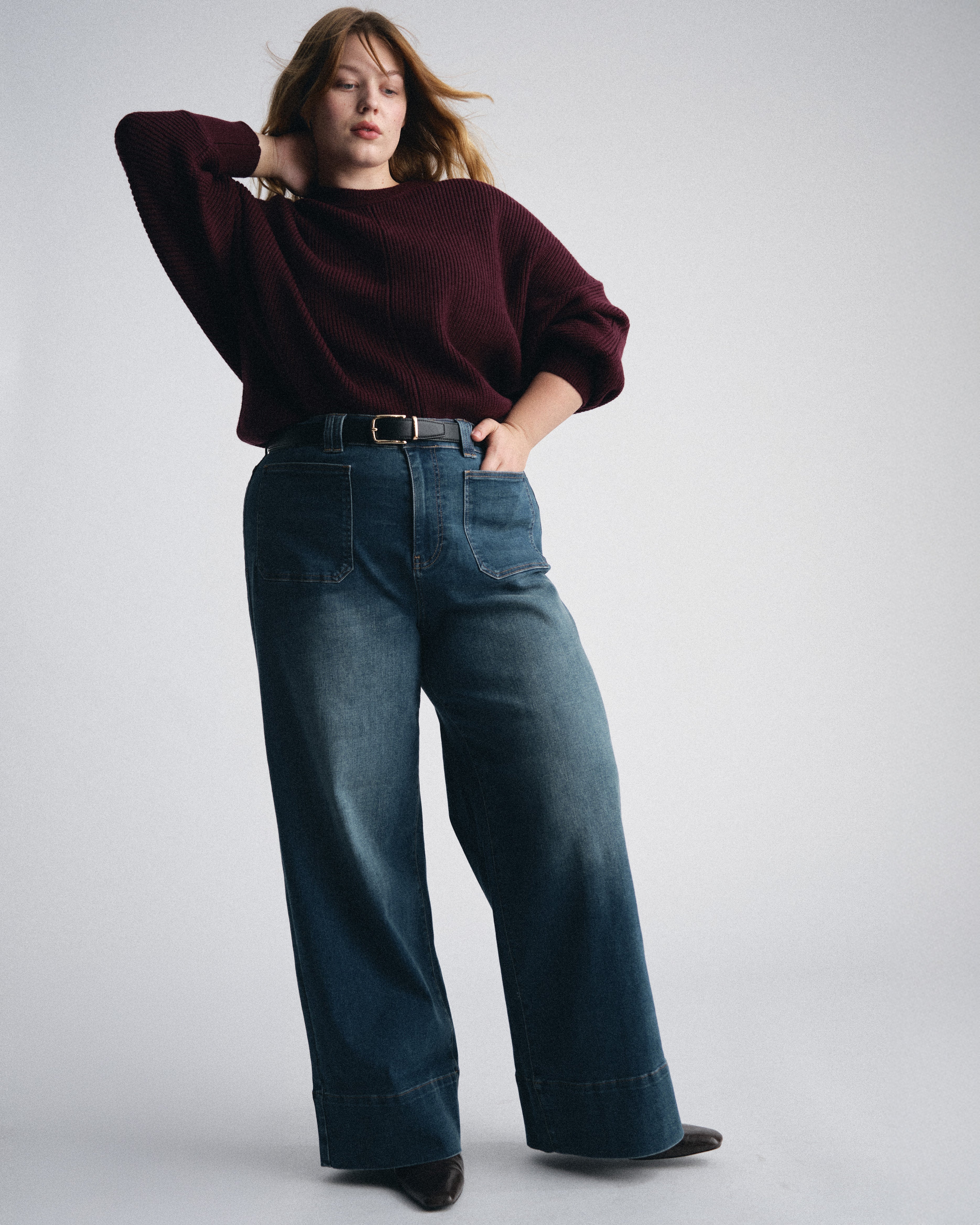 Better-Than-Wool Dolman Sweater - Gamay