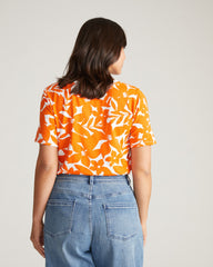 Tee Rex - Petal Palette Print in Arancia