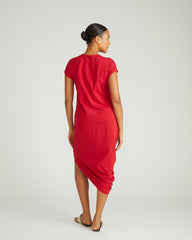Iconic Geneva Dress - Ruby Red