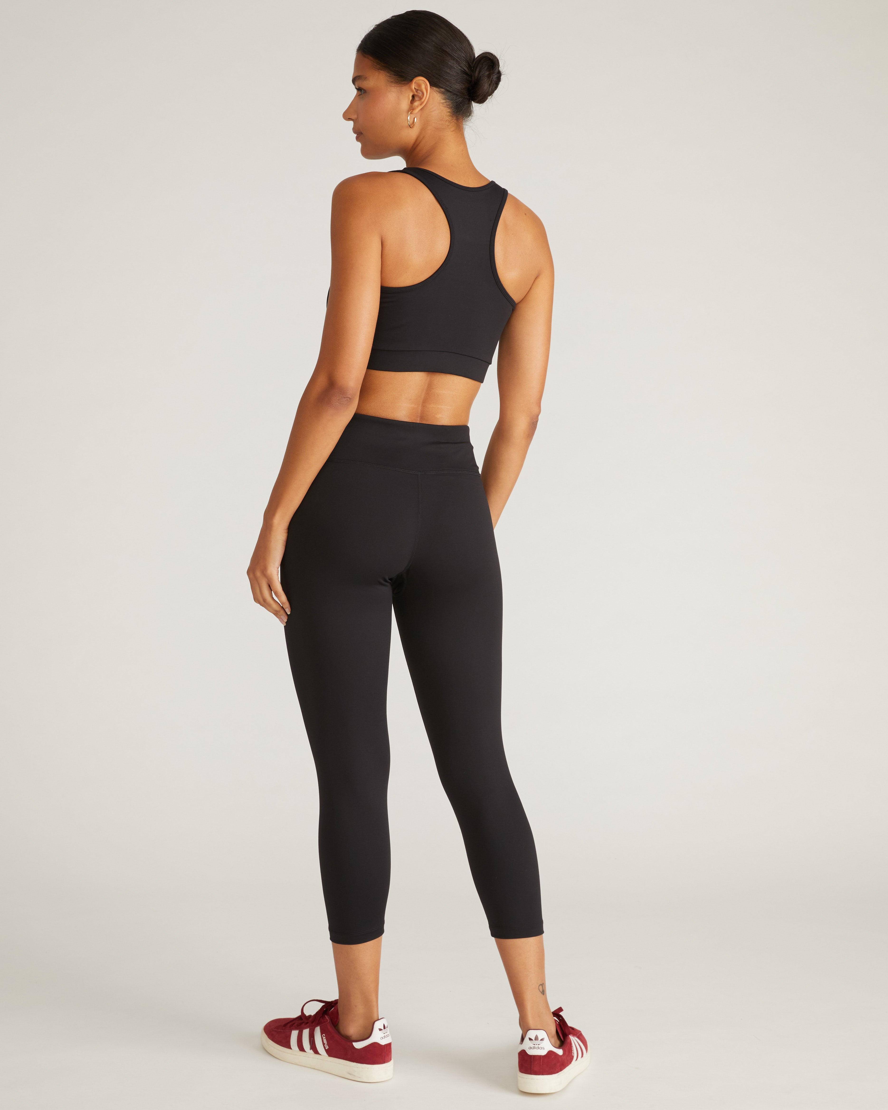 Next-to-Naked Cropped Legging - Black