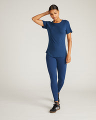 Mia Movement Tee - Pageant Blue