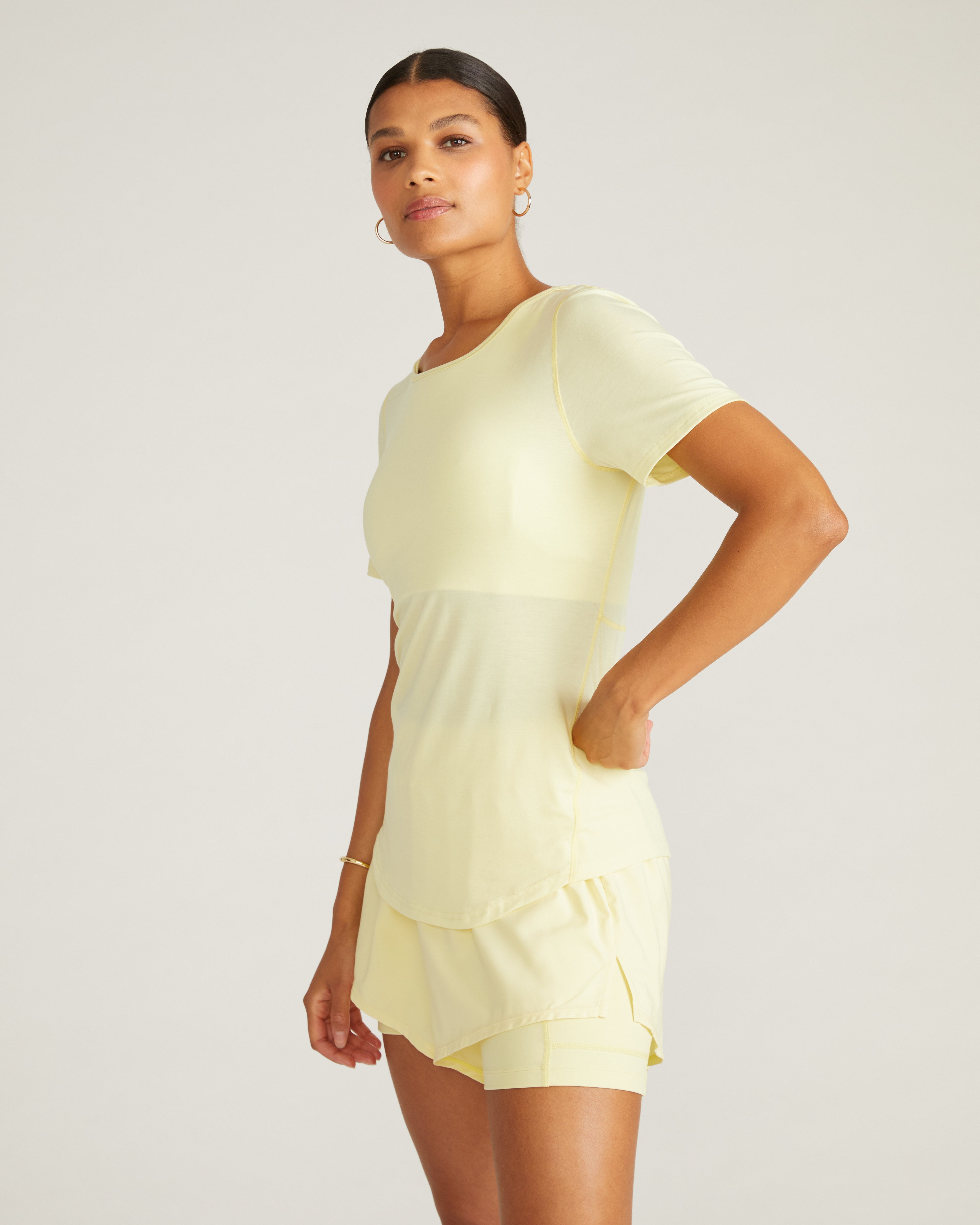 Mia Movement Tee - Reed