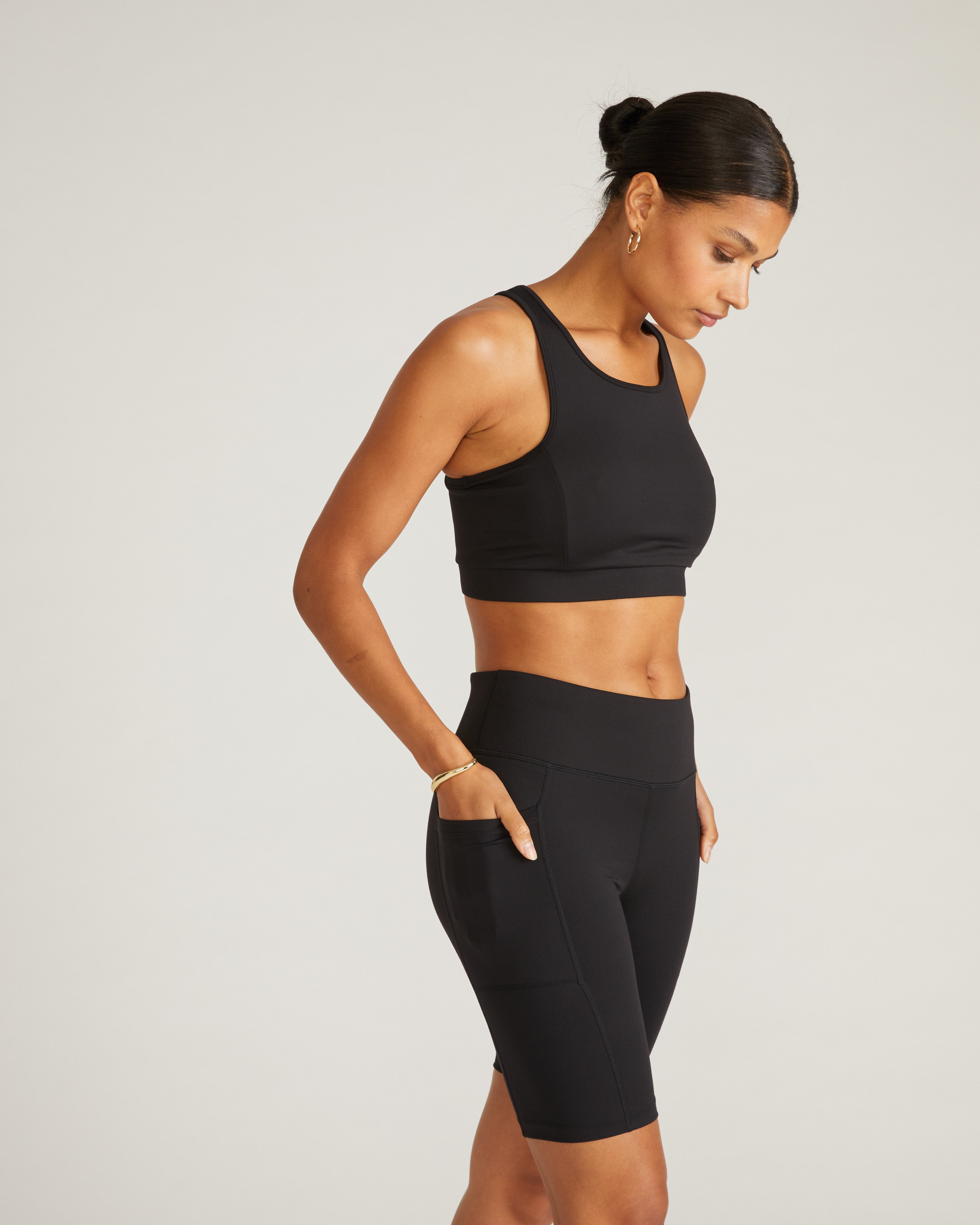 Next-to-Naked Bike Shorts - Black