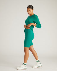 Next-to-Naked Bike Shorts - Aventurine