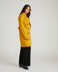 Derjon Trench Coat - Mustard