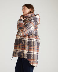 Matterhorn Mid Hooded Puffer - Brindle Chai