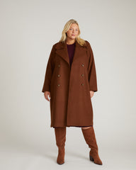Callaghan Wool Coat - Grizzly