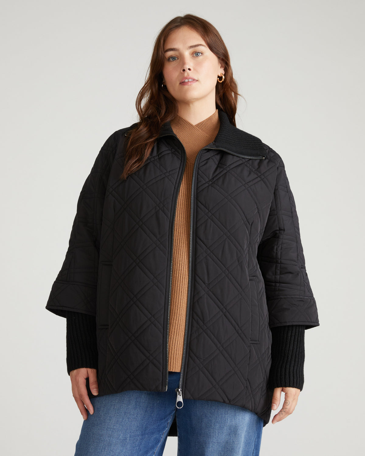 Arcadia Puffer Coat - Black