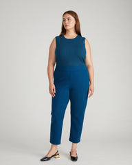 Smart Signature Ponte Pants - Deep Teal