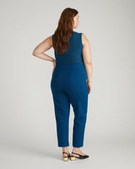 Smart Signature Ponte Pants - Deep Teal