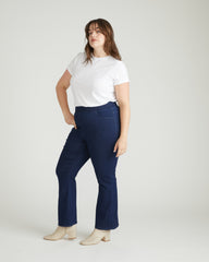 ComfortDenim Bootcut Jeans - Dark Indigo