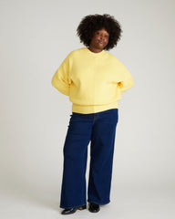 Better-Than-Wool Dolman Sweater - Banana Pudding