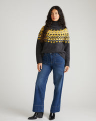 Fair Isle Sweater - Oak Leaf Fair Isle