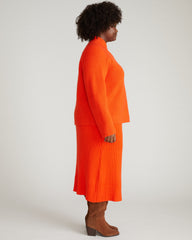 Risa Sweater Skirt - Poppy