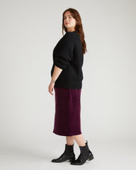 Tori V Neck Sweater - Black