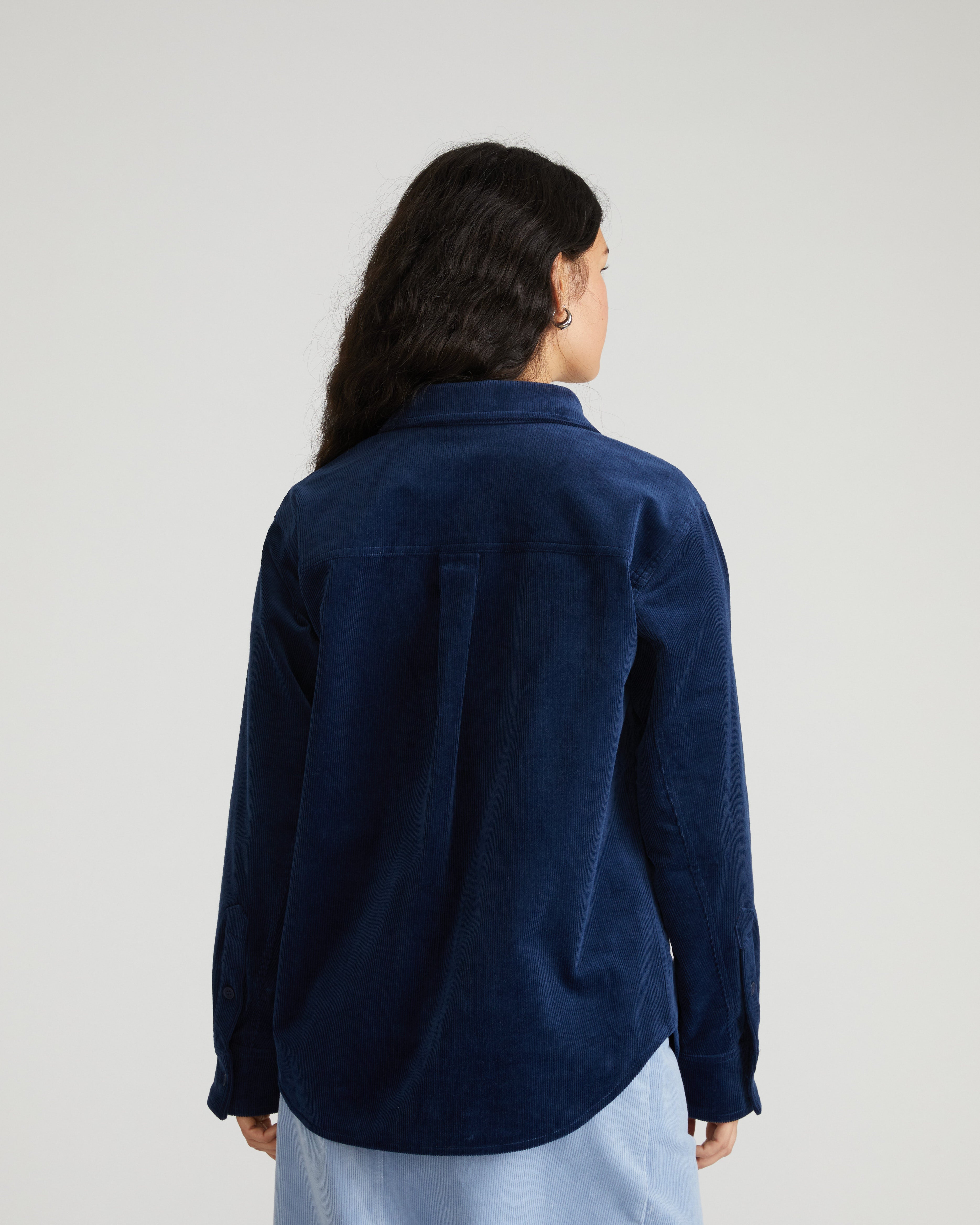 Corduroy Greenwich Jacket - Pageant Blue