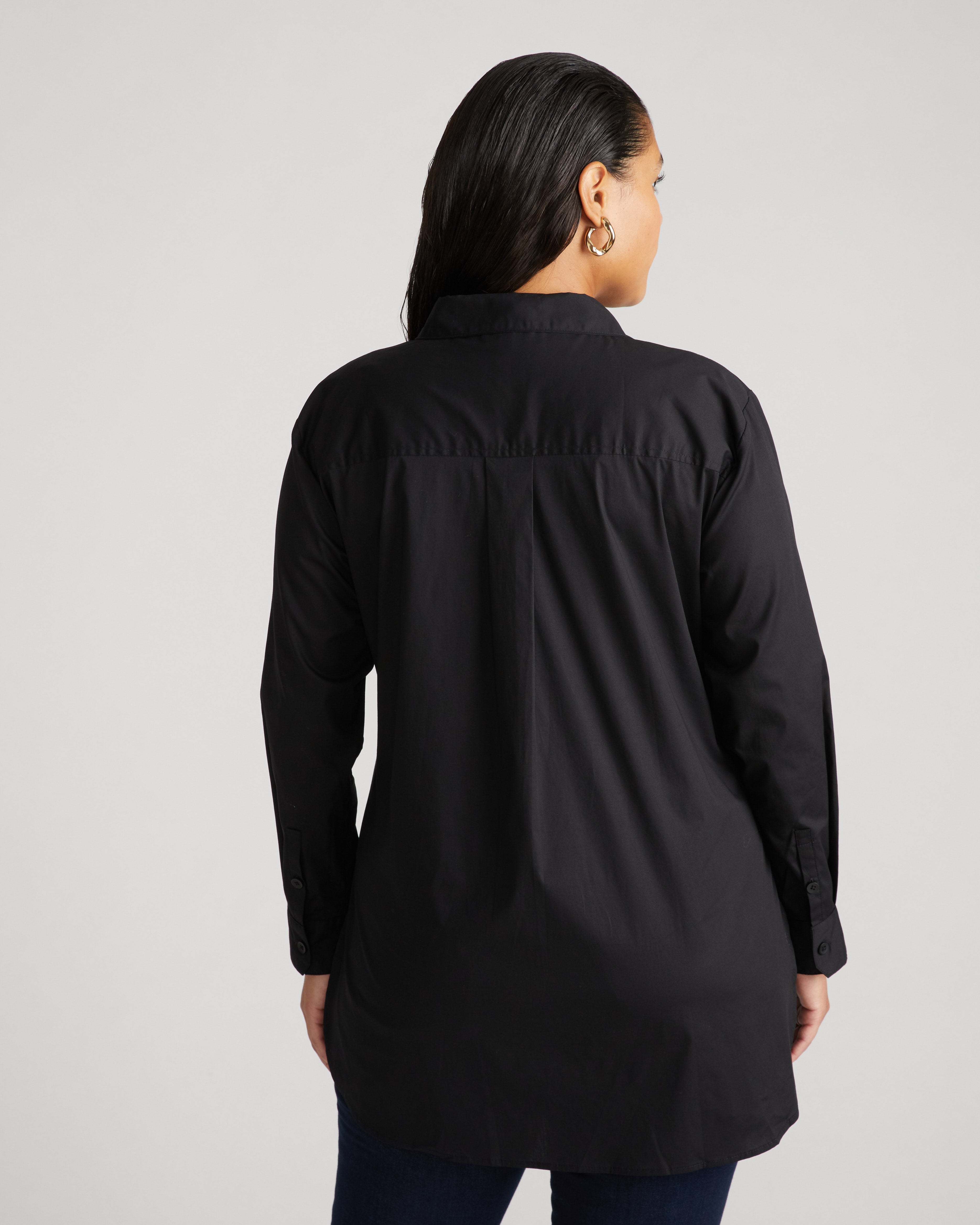 The Artist Poplin Shirt - Black