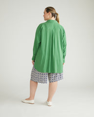 Cooling Stretch Cupro Artist Shirt - Clover