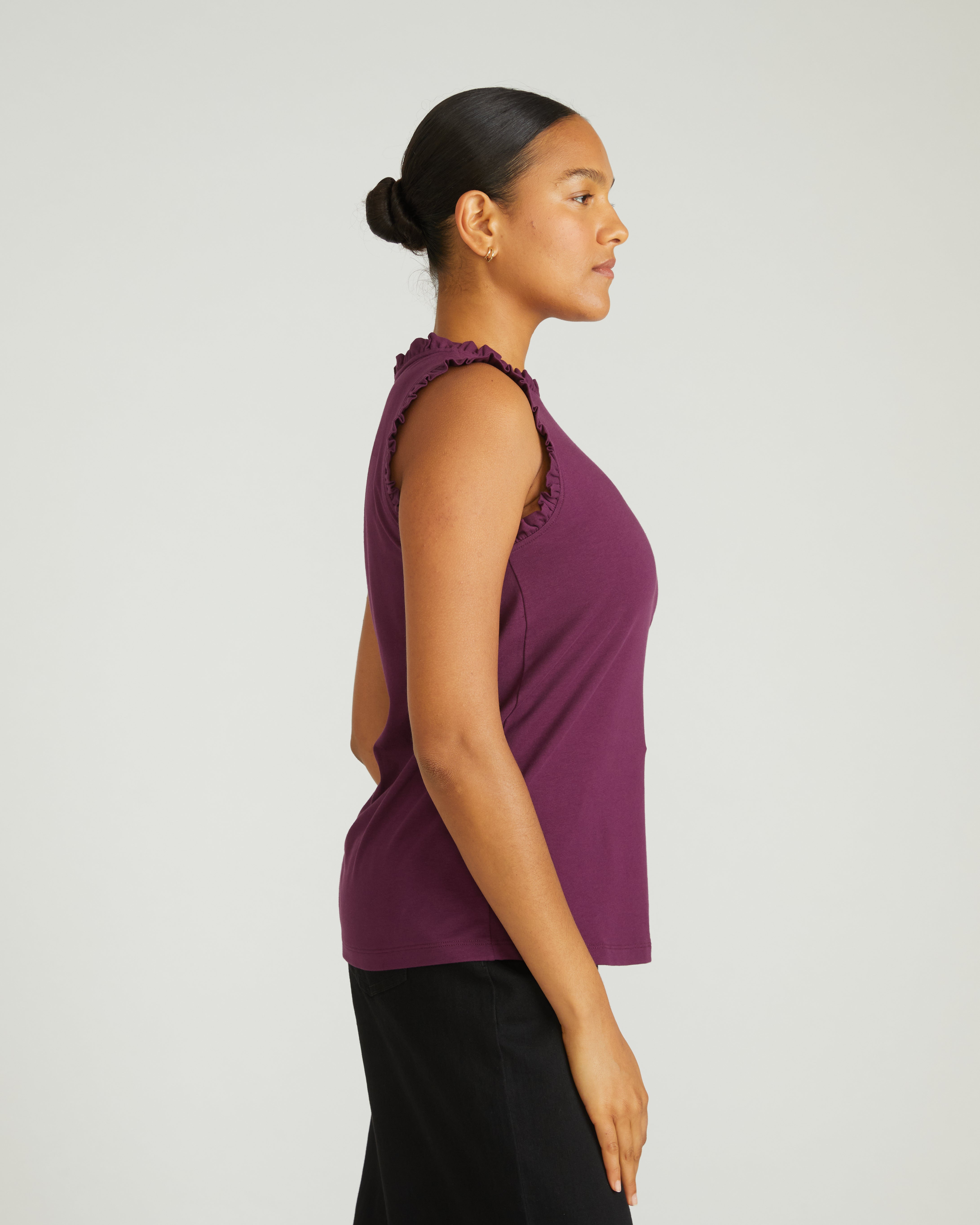 Tabitha Frill Top - Gamay