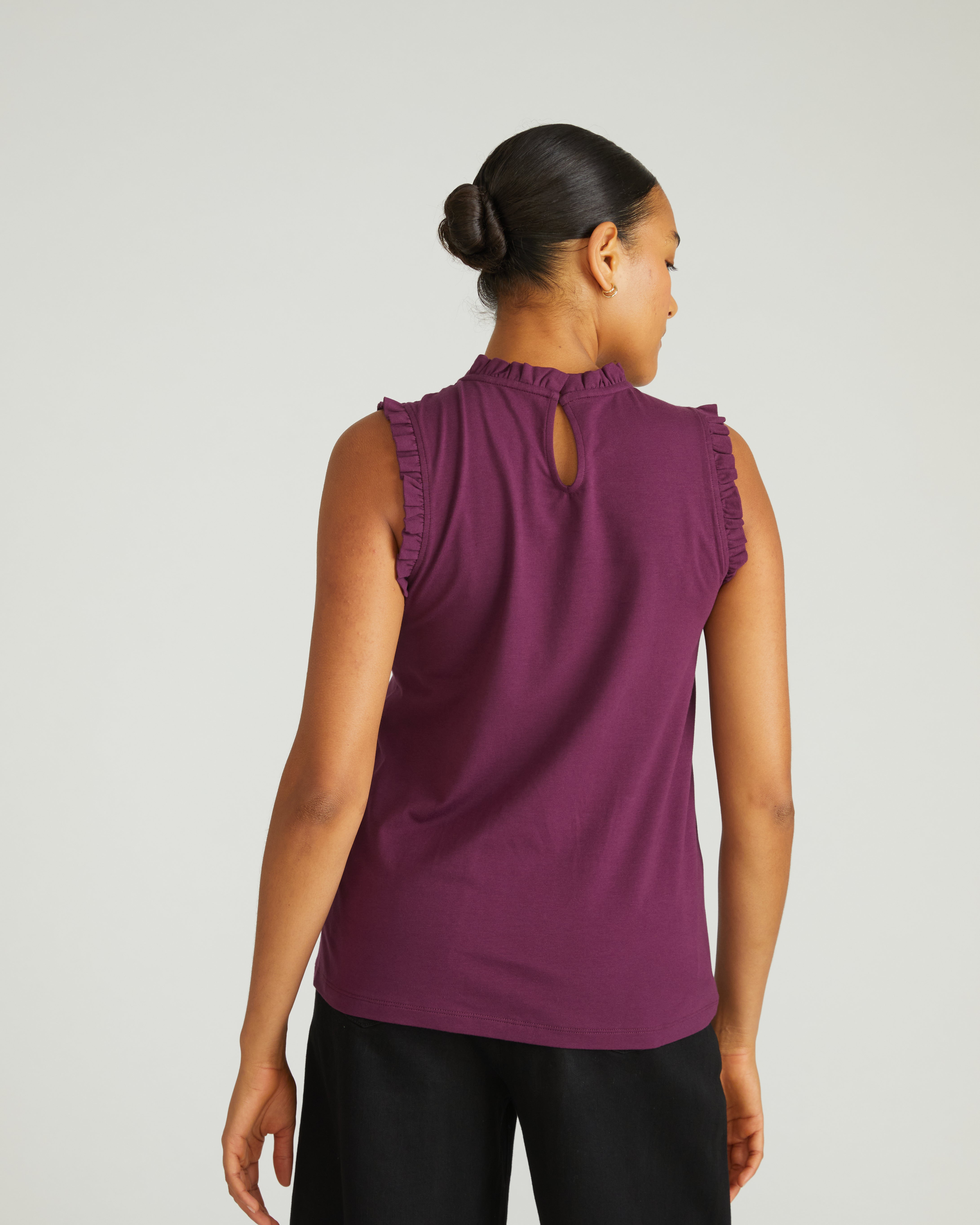 Tabitha Frill Top - Gamay