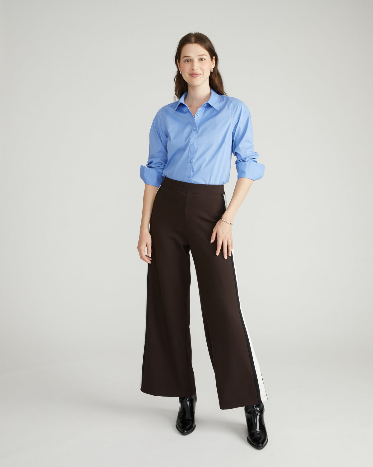 Henning x US Madison Shirt - Soft Blue