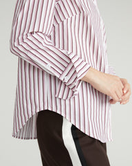 Henning x US Madison Shirt - Lilac Multi Stripe