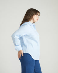 Henning x US Madison Shirt - Blue/White Stripe