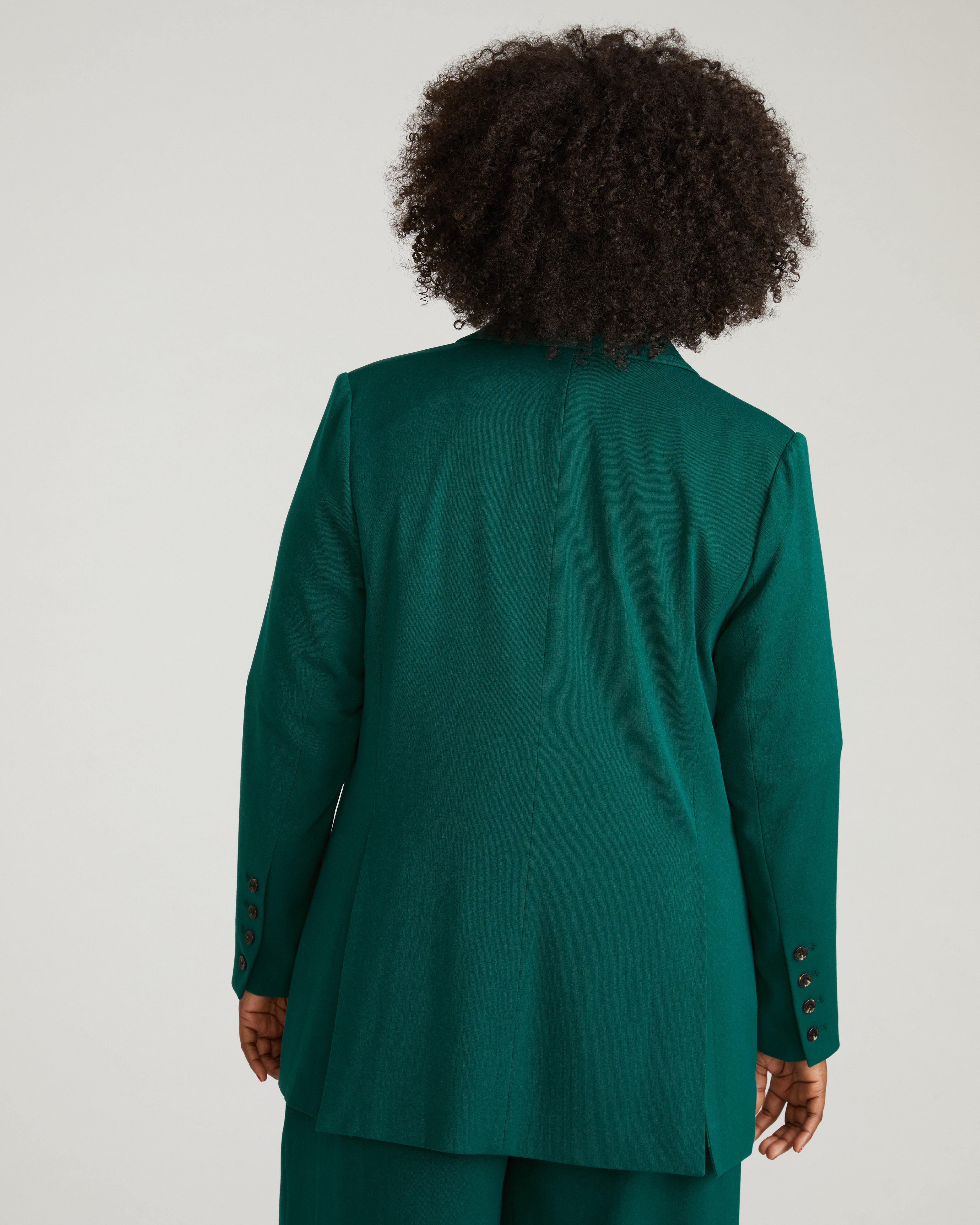 All Day Warren Double Breasted Blazer - Botanic