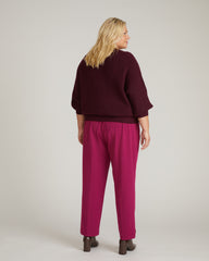 All Day Mercer Tapered Leg Pants - Goji Berry