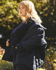 Arcadia Puffer Coat - Pageant Blue